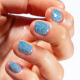 Gel Semipermanente Polish Glitter Azzurro MNP Mesauda 51 Nail Pro