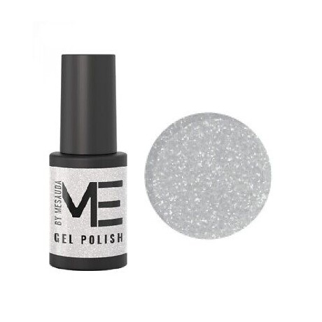 Smalto Gel Polish Unghie Semipermanente UV/LED Silver 211 - MNP Mesauda Milano