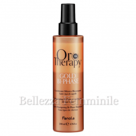 BIFÁSICA ORO PURO ILLUMINATING DE AIRE CON QUERATINA y reestructuración ARGAN 200 ml OROTHERAPY