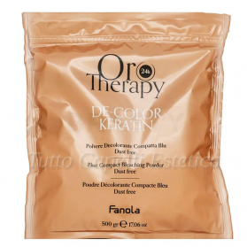 POLVERE DECOLORANTE COMPATTA BLU CON CHERATINA E OLIO DI ARGAN 500GR OROTHERAPY